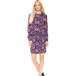 Veronica Beard Silk Dress 4 Drawsring